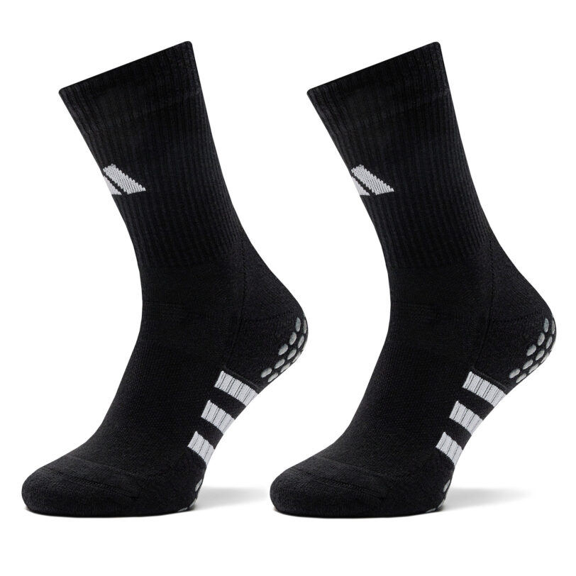 Комплект 3 чифта дълги чорапи мъжки adidas Performance Cushioned IP2645 Черен цвят на ниска цена