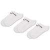 Комплект 3 чифта къси чорапи дамски Vans Classic Kick VN000XNRWHT Бял цвят на ниска цена