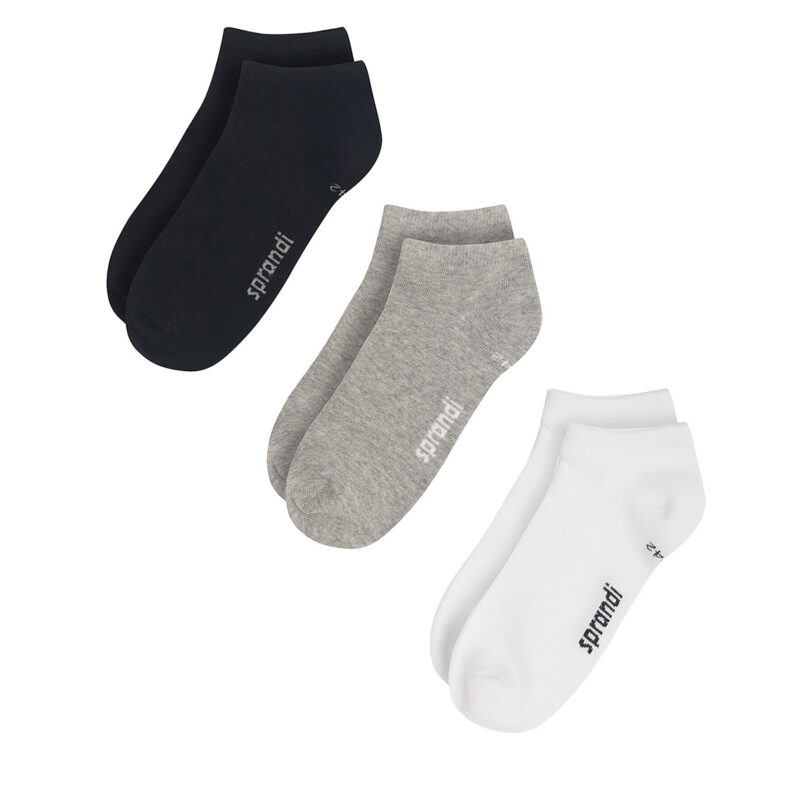 Комплект 3 чифта къси чорапи мъжки Sprandi 0MB-002-AW23 (3-pack) Цветен цвят на ниска цена