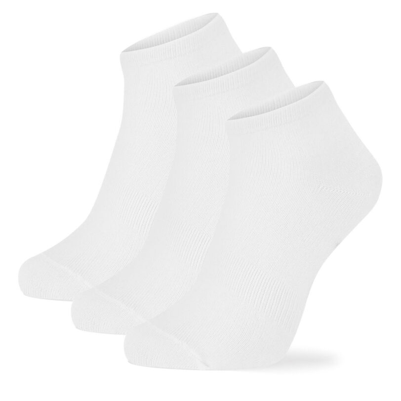Комплект 3 чифта къси чорапи мъжки Sprandi 0MB-002-SS24 (3-pack) Бял цвят на ниска цена