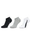 Комплект 3 чифта къси чорапи унисекс Puma 938625 Цветен цвят на ниска цена