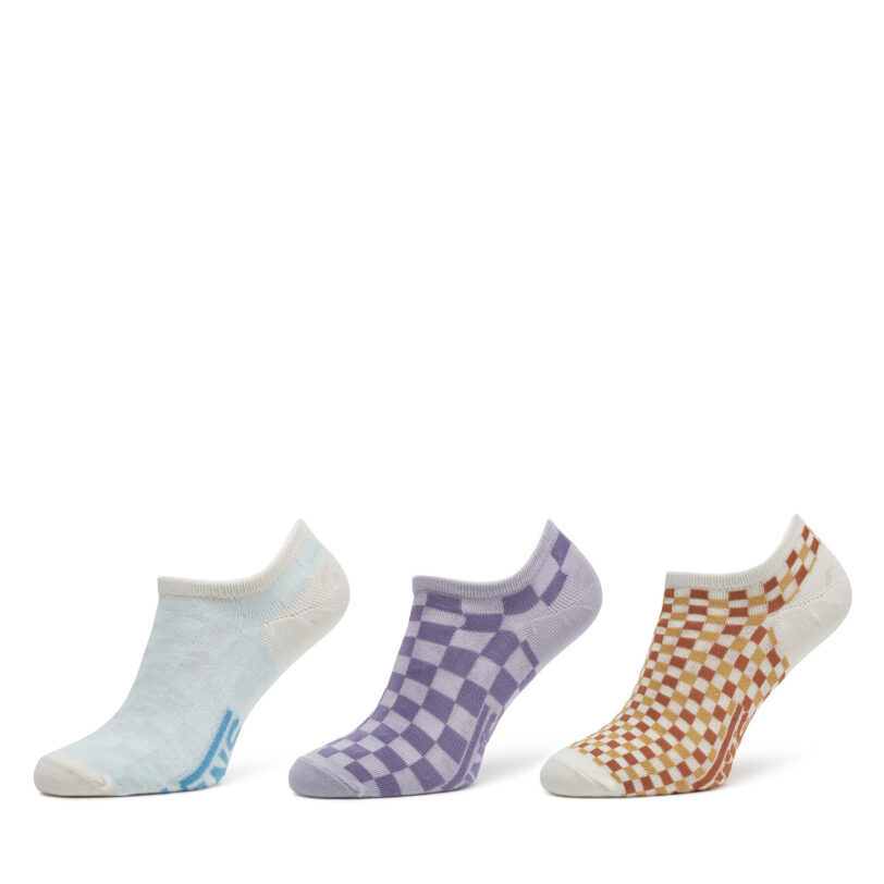 Комплект 3 чифта къси чорапи унисекс Vans VN000ND16PH1 Цветен цвят на ниска цена