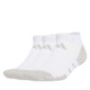 Комплект 3 чифта къси чорапи унисекс adidas Ess Cc Low 3P JD9573 Бял цвят на ниска цена