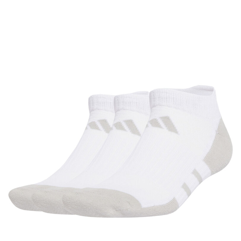 Комплект 3 чифта къси чорапи унисекс adidas Ess Cc Low 3P JD9573 Бял цвят на ниска цена