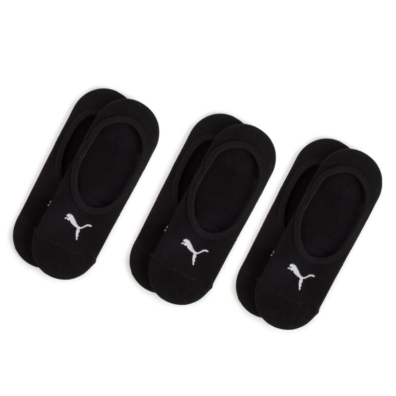 Комплект 3 чифта терлик дамски Puma 906930 Черен цвят на ниска цена