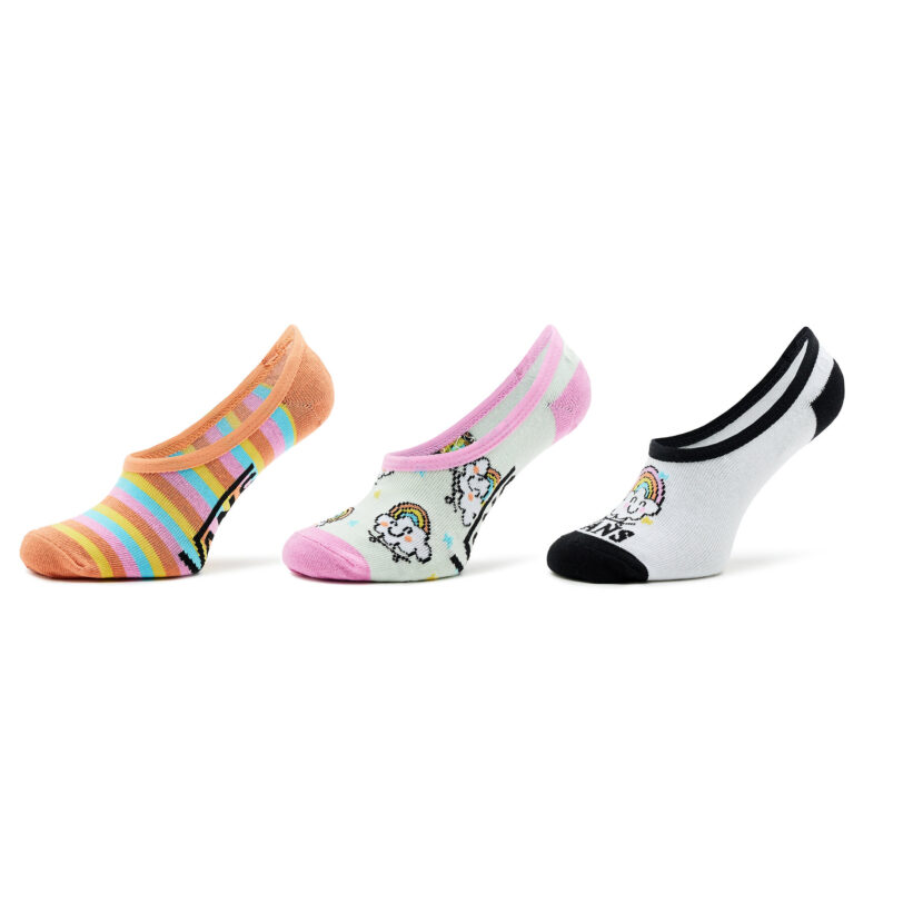 Комплект 3 чифта терлик детски Vans Rainbow Rider Canoodle VN0007B4YB21 Цветен цвят на ниска цена