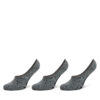Комплект 3 чифта терлик мъжки Vans Classic No Show VN000F10HTG1 Сив цвят на ниска цена