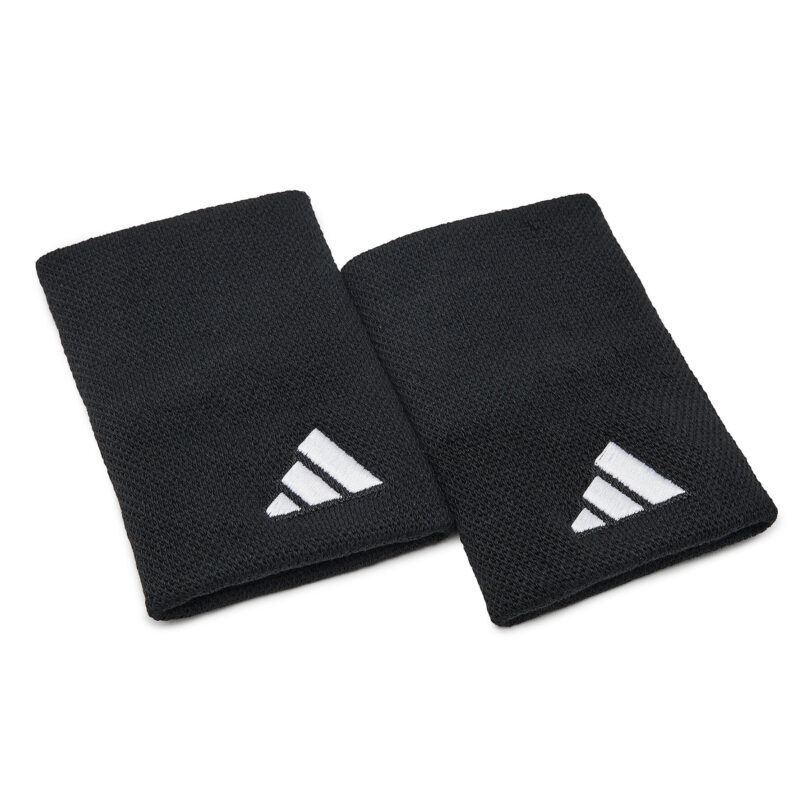 Комплект ленти за ръка adidas Tennis Wristband Large IC3568 Черен цвят на ниска цена