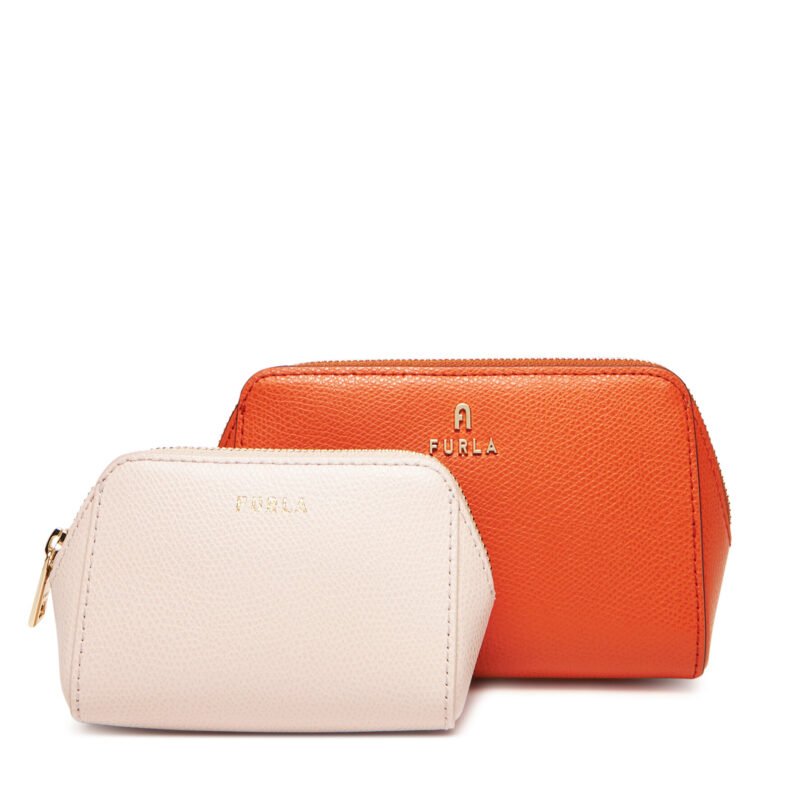 Комплект несесери Furla Camelia M Cosmetic Case Set WE00453 ARE000 CN 4029S Цветен цвят на ниска цена