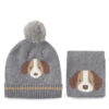 Комплект шал и шапка Mayoral 10018 Сив цвят на ниска цена