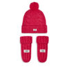 Комплект шапка и ръкавици Ugg K Infant Knit Set 22726 Розов цвят на ниска цена
