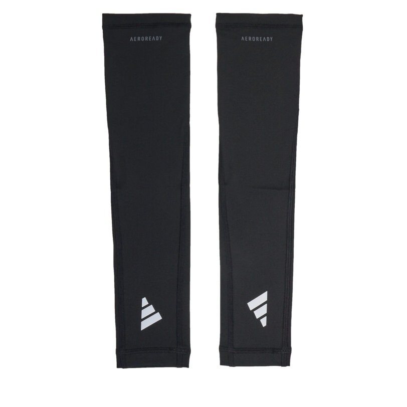 Компресивни ръкави adidas AEROREADY HY4630 Черен цвят на ниска цена