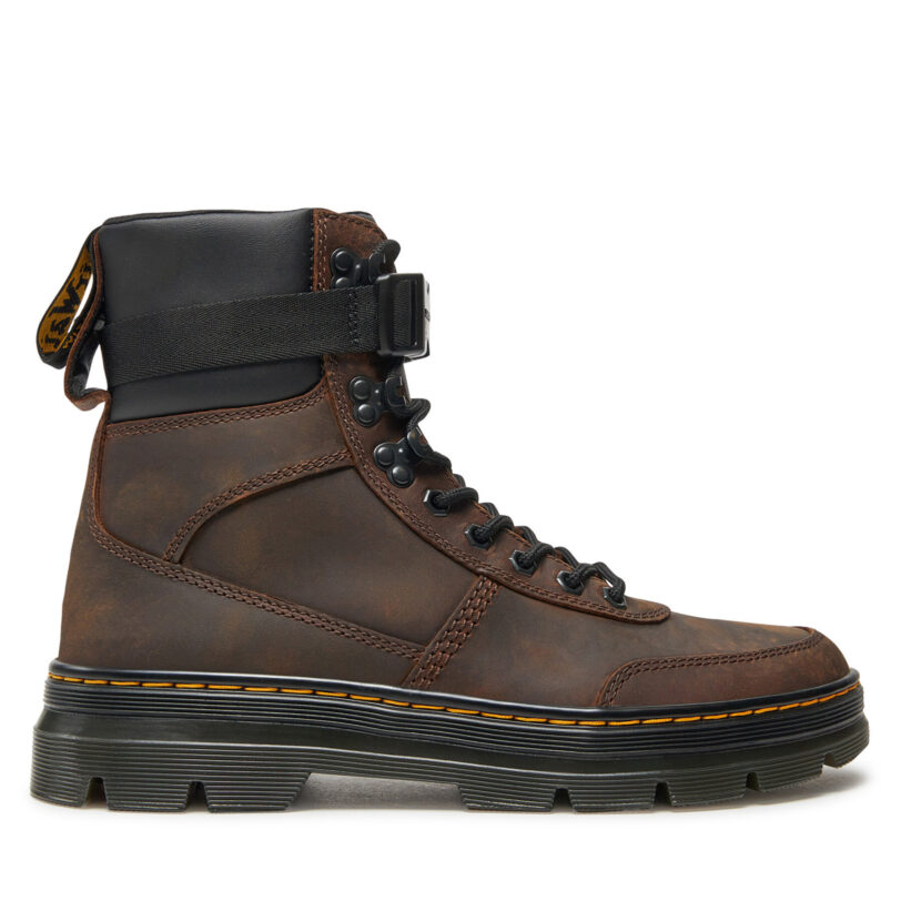 Кубинки Dr. Martens Combs Tech Leather 27804201 Кафяв цвят на ниска цена