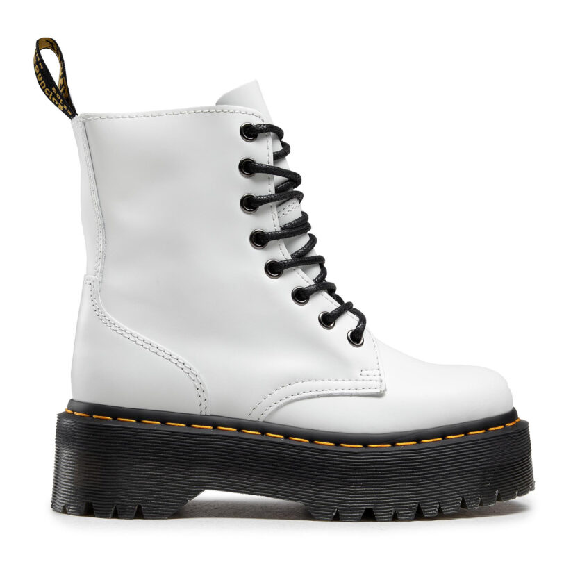 Кубинки Dr. Martens Jadon 15265100 Бял цвят на ниска цена