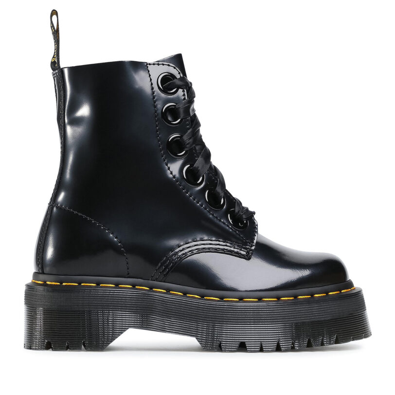 Кубинки Dr. Martens Molly 24861001 Черен цвят на ниска цена