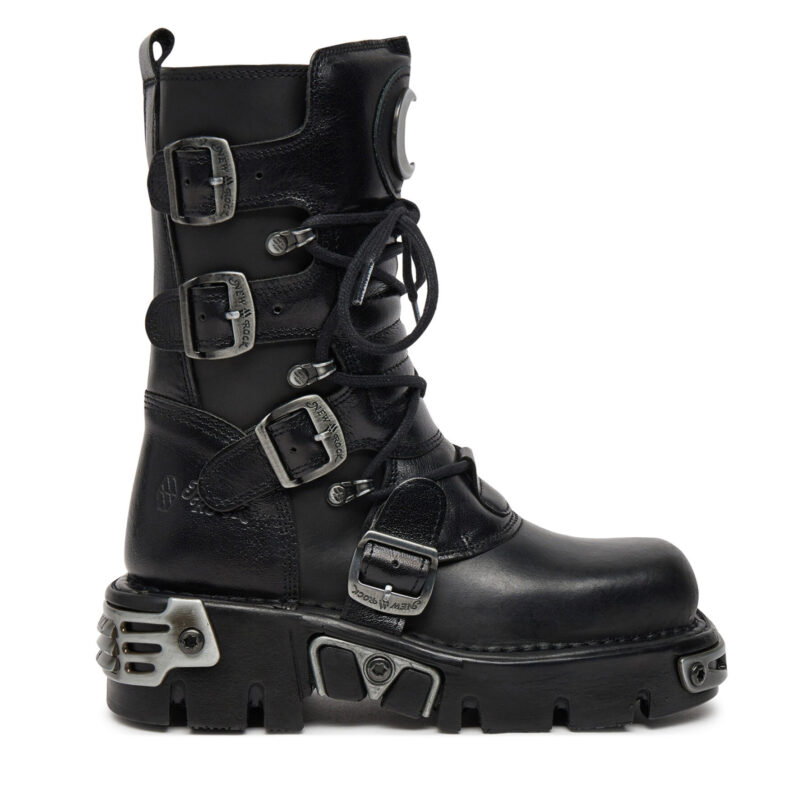 Кубинки NEW ROCK M-373LUNA-S1 Черен цвят на ниска цена