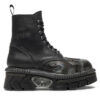 Кубинки NEW ROCK M-MILI134C-S1 Черен цвят на ниска цена