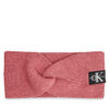 Лента за глава Calvin Klein Mono Logo Patch K60K612660 Розов цвят на ниска цена