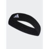 Лента за глава adidas Tennis Headband HT3909 Черен цвят на ниска цена