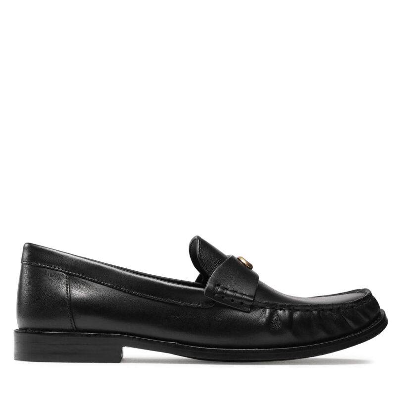 Лоуфъри Coach Jolene Lthr Loafer CK017 Черен цвят на ниска цена
