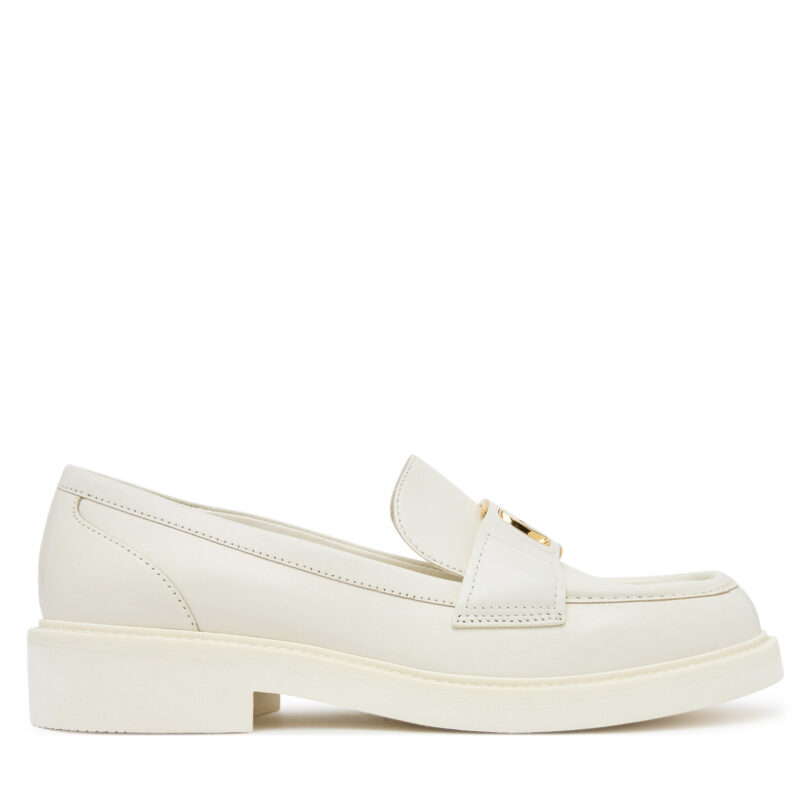 Лоуфъри Guess FLPSHU LEA14 Екрю цвят на ниска цена