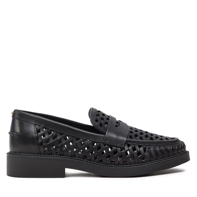 Лоуфъри MICHAEL Michael Kors Eden Loafer 40T4EDMP3L Черен цвят на ниска цена