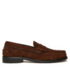 Лоуфъри Tommy Hilfiger Classic Hilfiger Suede Loafer FM0FM05363 Кафяв цвят на ниска цена