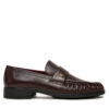 Лоуфъри Tommy Hilfiger Loafer Soft Nappa Pleated Toe FW0FW08362 Бордо цвят на ниска цена