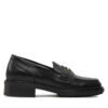 Лоуфъри Tommy Hilfiger Th Penny Loafer FW0FW08029 Черен цвят на ниска цена