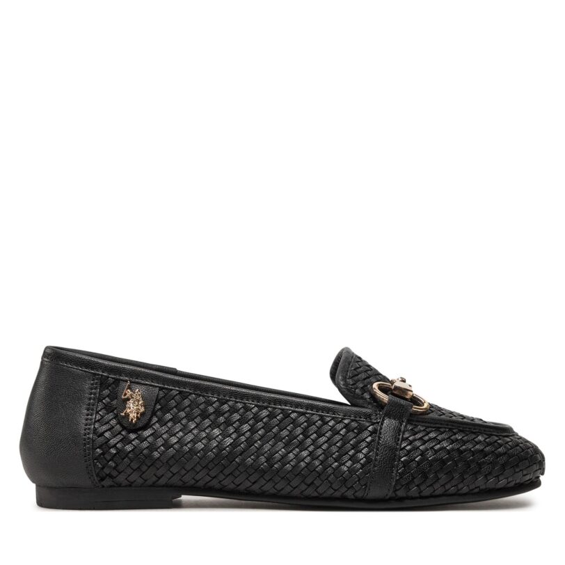 Лоуфъри U.S. Polo Assn. Chery001 Lth Черен цвят на ниска цена