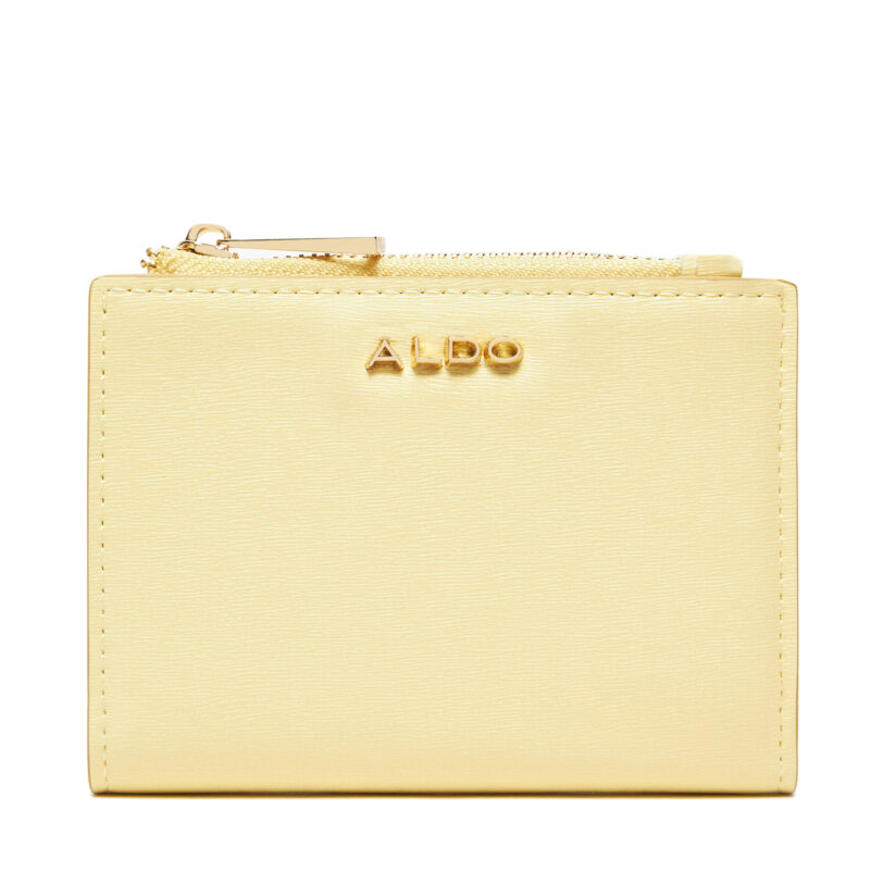 Малък дамски портфейл Aldo Pinsley 13989241 Жълт цвят на ниска цена