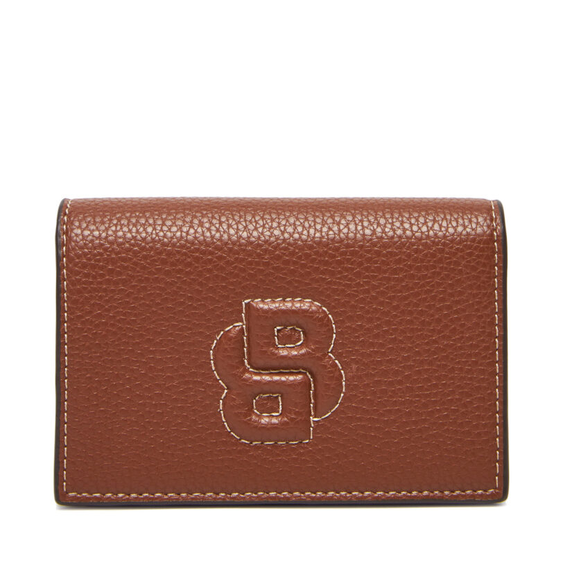 Малък дамски портфейл BOSS Anett New SM 50536339 Кафяв цвят на ниска цена