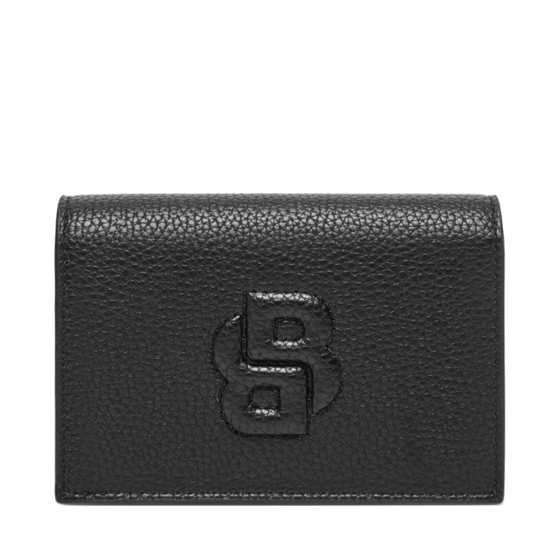 Малък дамски портфейл BOSS Anett New SM 50536339 Черен цвят на ниска цена