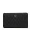 Малък дамски портфейл Calvin Klein Ck Daily Medium Bifold_Mono K60K612824 Черен цвят на ниска цена