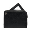 Малък дамски портфейл Calvin Klein Jeans Sculpted Wallet Square Mirror K60K611563 Черен цвят на ниска цена