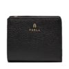 Малък дамски портфейл Furla Camelia S Compact Wallet WP00307-HSF000-O6000-1007 Черен цвят на ниска цена