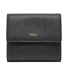 Малък дамски портфейл Furla Goccia M Compact WP00469 BX3036 KH O6000 Черен цвят на ниска цена