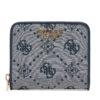 Малък дамски портфейл Guess Neda Slg SWJP96 54137 Тъмносин цвят на ниска цена
