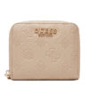 Малък дамски портфейл Guess Phoebe Slg SWPD96 65137 Бежов цвят на ниска цена