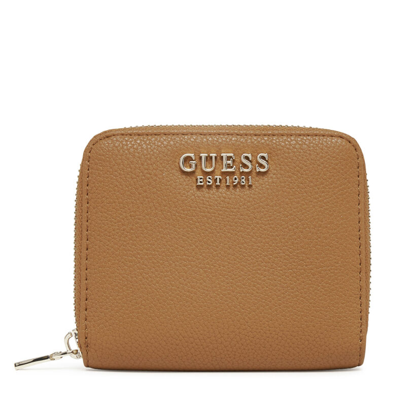Малък дамски портфейл Guess SWBG85 00137 Кафяв цвят на ниска цена