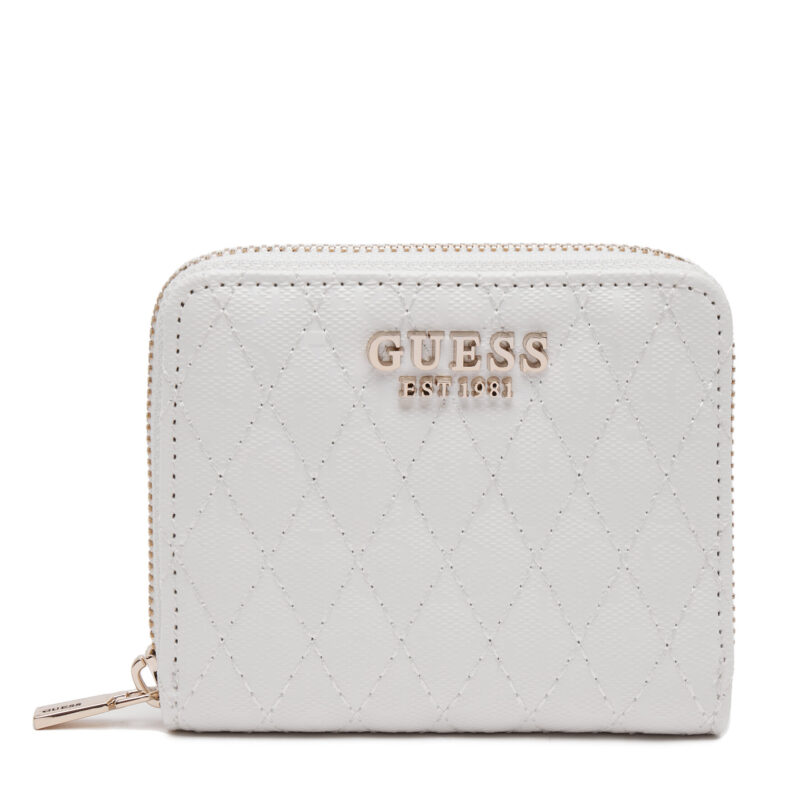 Малък дамски портфейл Guess SWGG96 26137 Бял цвят на ниска цена