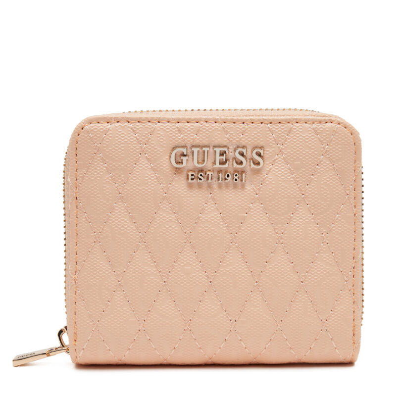 Малък дамски портфейл Guess SWGG96 26137 Розов цвят на ниска цена