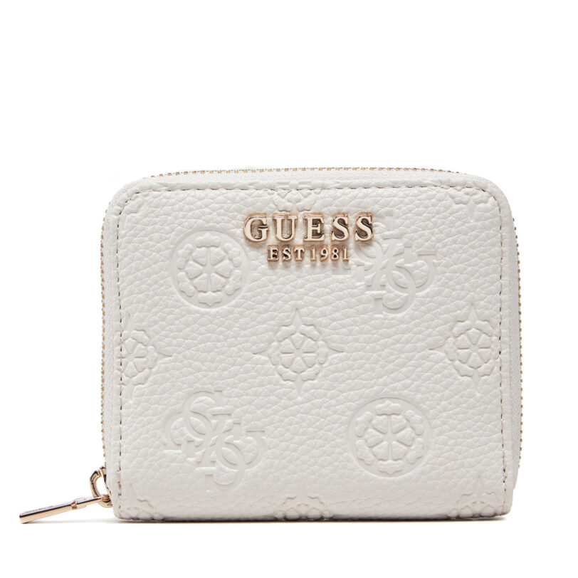 Малък дамски портфейл Guess SWPG93 49137 Бял цвят на ниска цена