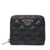 Малък дамски портфейл Guess SWQG87 48137 Черен цвят на ниска цена