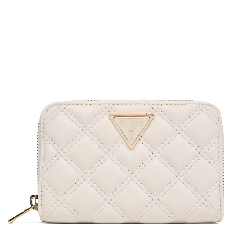 Малък дамски портфейл Guess SWQG96 73140 Бял цвят на ниска цена