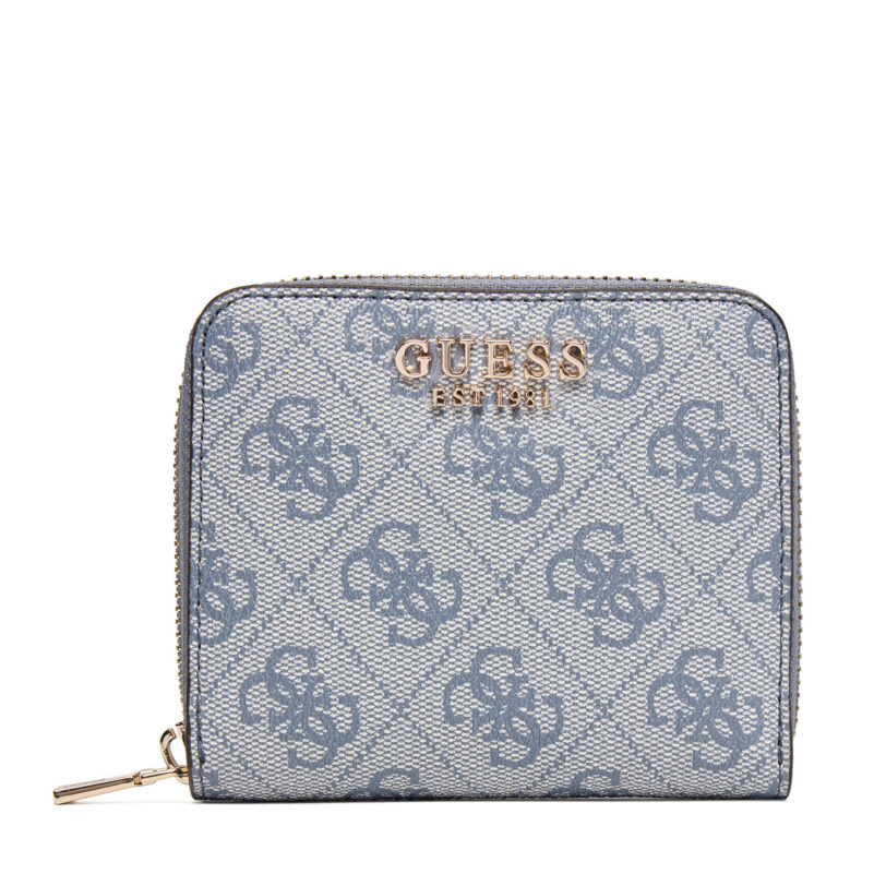 Малък дамски портфейл Guess SWSG96 52137 Син цвят на ниска цена