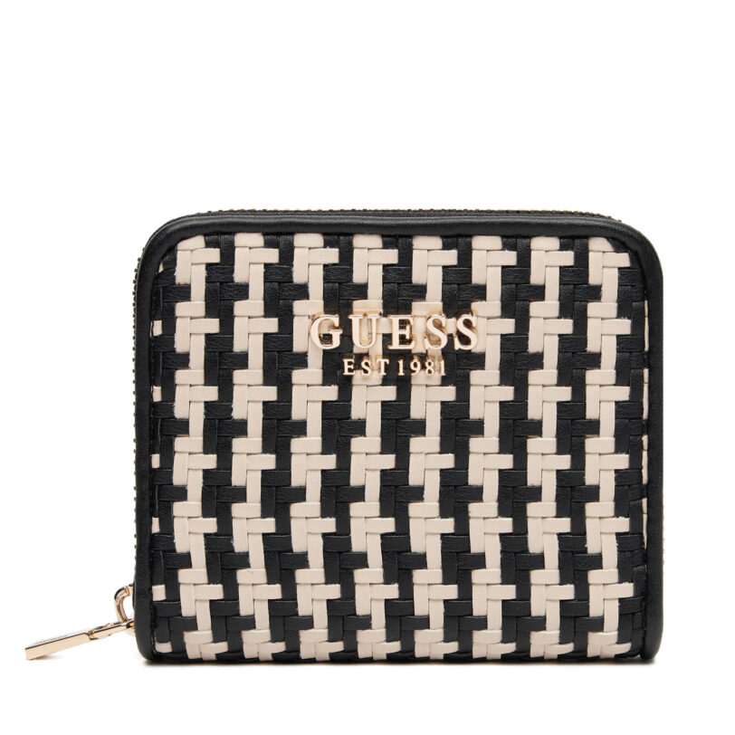 Малък дамски портфейл Guess SWWG96 31137 Черен цвят на ниска цена
