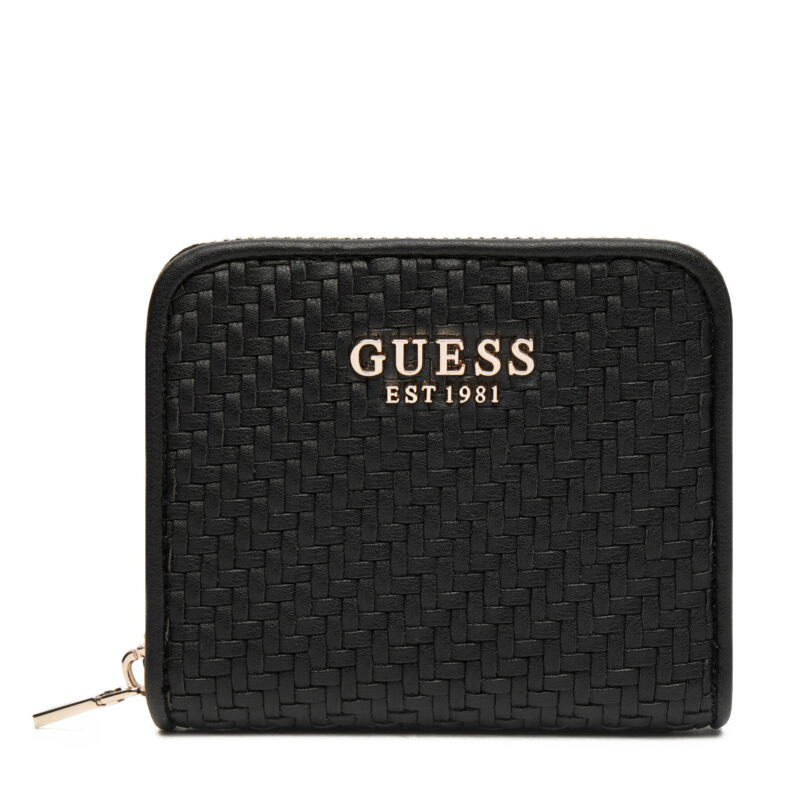 Малък дамски портфейл Guess SWWG96 31137 Черен цвят на ниска цена