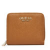 Малък дамски портфейл Guess Talent Slg SWNG96 69137 Кафяв цвят на ниска цена