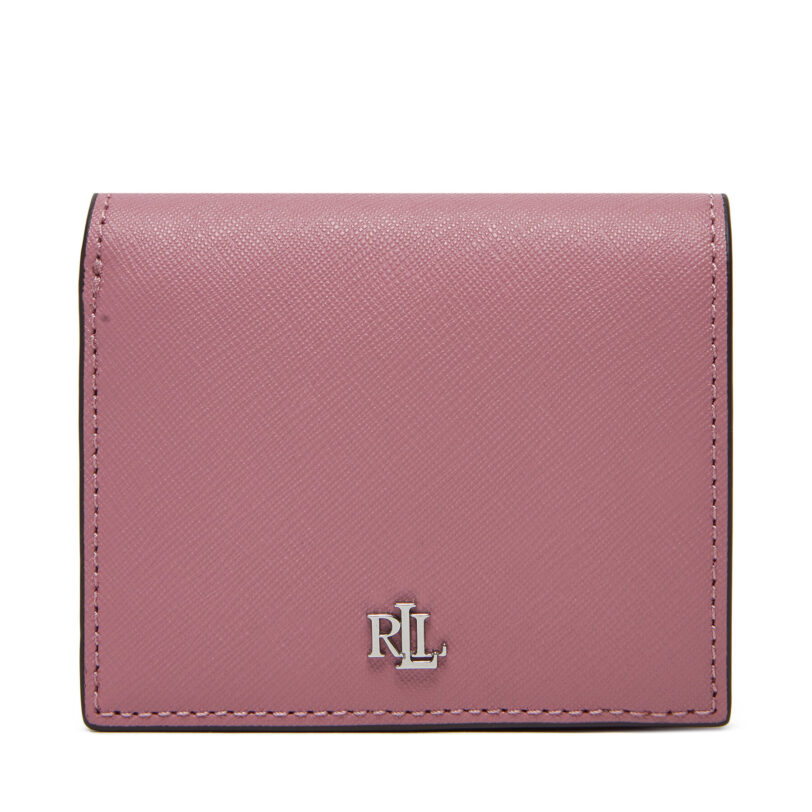 Малък дамски портфейл LAUREN RALPH LAUREN 432962112011 Розов цвят на ниска цена